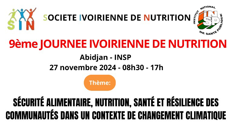 9ème Journée Ivoirienne de Nutrition